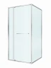 Душевой уголок Cezares Lux 100x80 LUX-AH-FS-11-100/80-C-CR профиль Хром стекло прозрачное