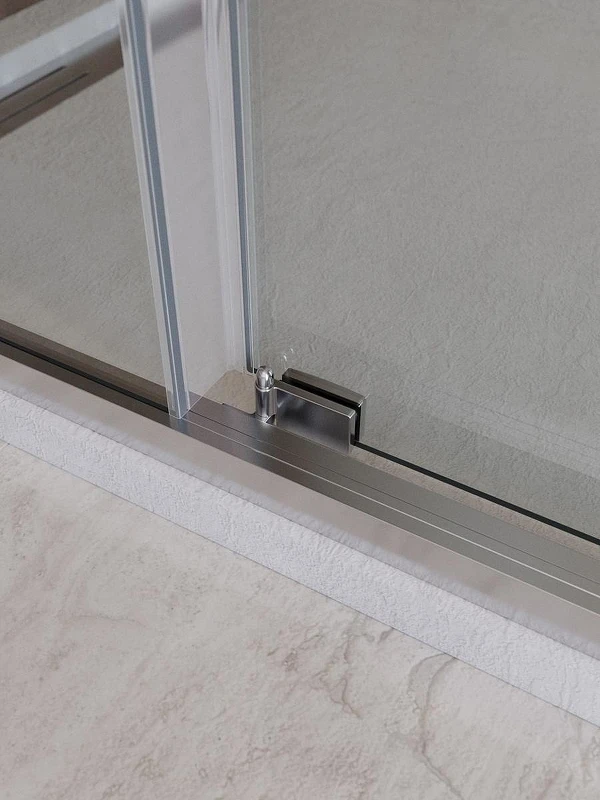 Душевой уголок Cezares Lux 100x80 LUX-AH-FS-11-100/80-C-CR профиль Хром стекло прозрачное