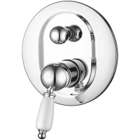 Смеситель для душа Caprigo Adria-Uno 02-551-crm Хром латунь встраиваемый