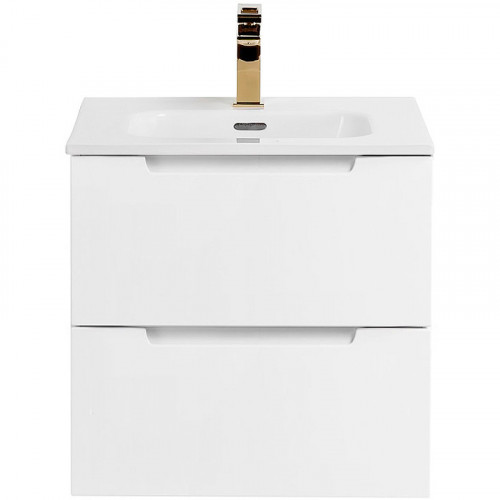 Тумба под раковину BelBagno Etna 50 ETNA-500-2C-SO-BO подвесная Bianco Opaco МДФ / ЛДСП