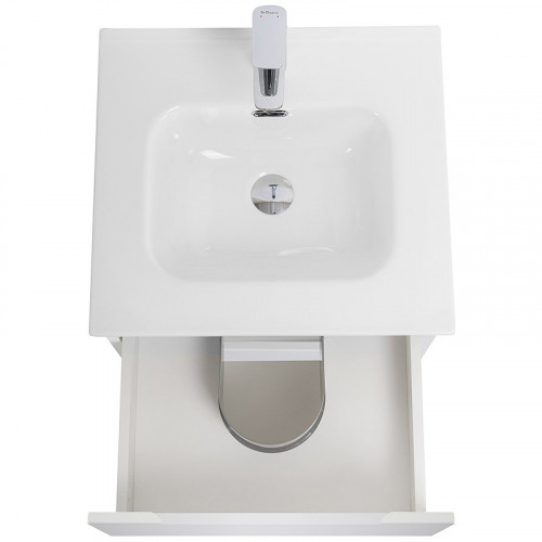 Тумба под раковину BelBagno Etna 50 ETNA-500-2C-SO-BO подвесная Bianco Opaco МДФ / ЛДСП