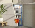 Комплект унитаза с инсталляцией Vitra Normus 9773B003-7202 с сиденьем Микролифт и клавишей смыва Хром глянцевый