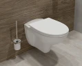 Комплект унитаза с инсталляцией Vitra Normus 9773B003-7202 с сиденьем Микролифт и клавишей смыва Хром глянцевый