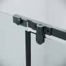 Душевой уголок Grossman Pragma 100х80 120.K33.03.1080.21.00 профиль Черный матовый стекло прозрачное