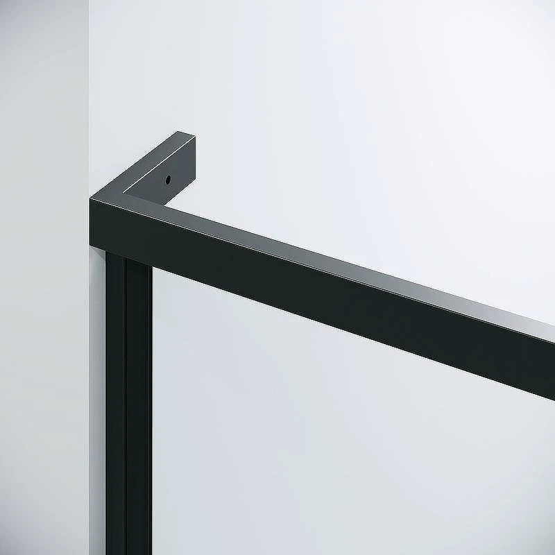 Душевой уголок Grossman Pragma 100х80 120.K33.03.1080.21.00 профиль Черный матовый стекло прозрачное