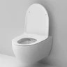 Комплект унитаза с инсталляцией AM.PM Awe FlashClean IS47001.111700 с сиденьем Микролифт и Белой клавишей смыва фарфор подвесной