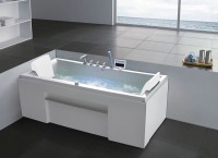 Акриловая ванна Gemy G9076 K 177х81 с гидромассажем