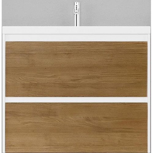 Тумба под раковину Velvex Klaufs 90.2Y tpKLA.90.2Y-617.216 подвесная Белая Шатанэ