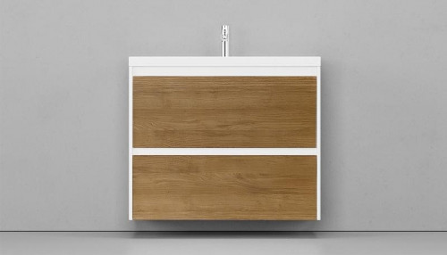 Тумба под раковину Velvex Klaufs 90.2Y tpKLA.90.2Y-617.216 подвесная Белая Шатанэ