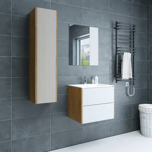Зеркало Sanflor Диана 60 С28125 цвет Белый