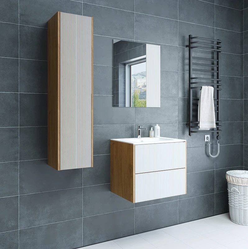 Зеркало Sanflor Диана 60 С28125 цвет Белый