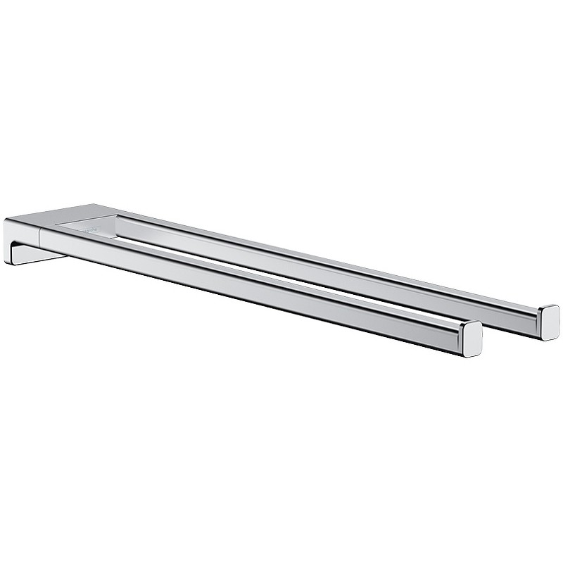 Полотенцедержатель Hansgrohe AddStoris 41770000 двойной Хром