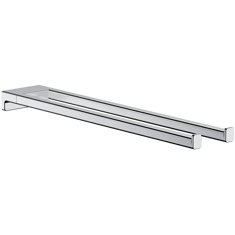 Полотенцедержатель Hansgrohe AddStoris 41770000 двойной Хром