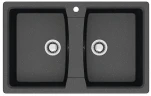 Кухонная мойка Azario Elmas 78 CS00078333 цвет Черный