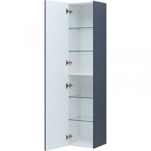 Шкаф пенал Aquanet Терра 35 313247 подвесной Маренго МДФ / ЛДСП