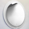 Зеркало Comforty Мадрид 70 00-00014143 с подсветкой Белое матовое с бесконтактным выключателем