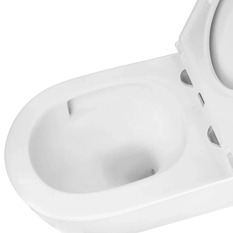 Унитаз Azario Nata AZ-5102T-WHT подвесной цвет Белый с сиденьем Микролифт