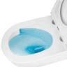 Унитаз Azario Nata AZ-5102T-WHT подвесной цвет Белый с сиденьем Микролифт