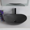 Раковина-чаша BelBagno 60 BB1404-H311 Серая матовая фаянс накладная