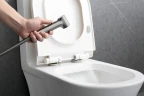 Гигиенический душ со смесителем Raglo R03.51.09 Графит матовый латунь на стену