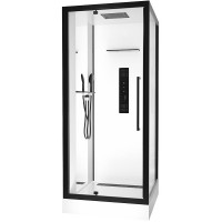 Душевая кабина Black&amp;White Galaxy 90х90 8022000 с гидромассажем