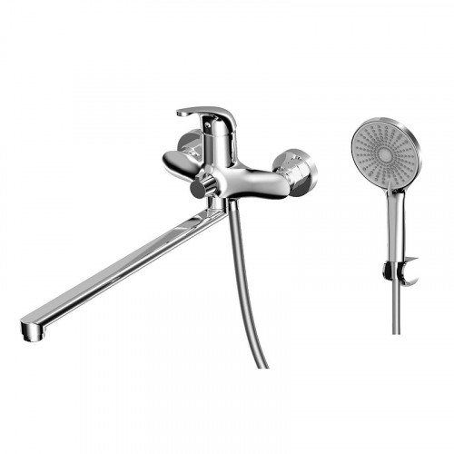 Смеситель для ванны AWP Agura S0751C универсальный цвет Хром