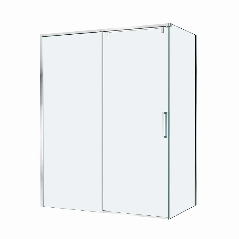 Душевой уголок BelBagno Soft Close-1 150x80 SOFT_CLOSE-1-AH-1-150/80-C-Cr профиль Хром стекло прозрачное