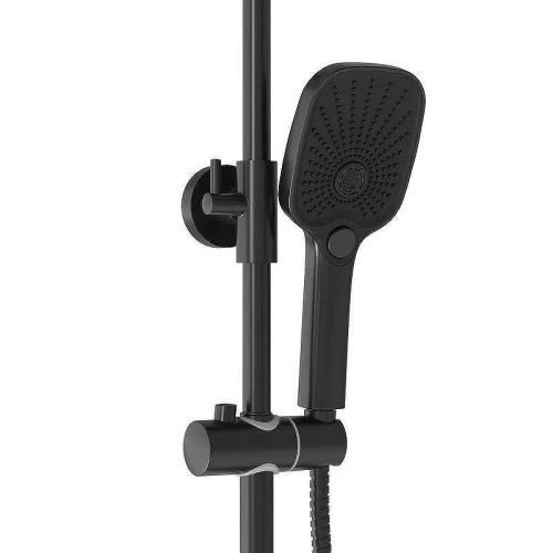 Душевая система Grossman Mercury 500.K35.10.210 цвет Черный матовый