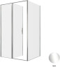 Душевой уголок Allen Brau Priority 120x100 3.31007.00+3.31019.00 цвет профиля Хром стекло прозрачное