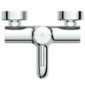 Смеситель для ванны Ideal Standard Ceraline BC270AA Хром латунь на стену