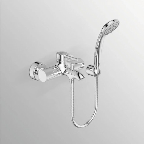 Смеситель для ванны Ideal Standard Ceraline BC270AA Хром латунь на стену