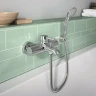 Смеситель для ванны Ideal Standard Ceraline BC270AA Хром латунь на стену