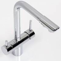 Смеситель для кухни WasserKRAFT A8317 Хром латунь