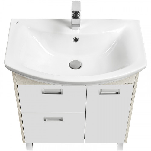 Тумба под раковину Aquaton Бекка PRO 70 1A208701BAC20 Белый Дуб сомерсет МДФ / ЛДСП