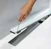 Душевой лоток CeramaLux 64 CL6138GG-60 с решеткой цвет Оружейная сталь