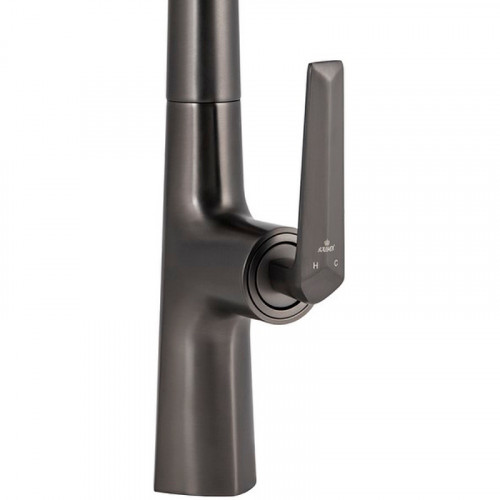 Смеситель для кухни Kaiser Strike 09066-15 Вороненая сталь латунь