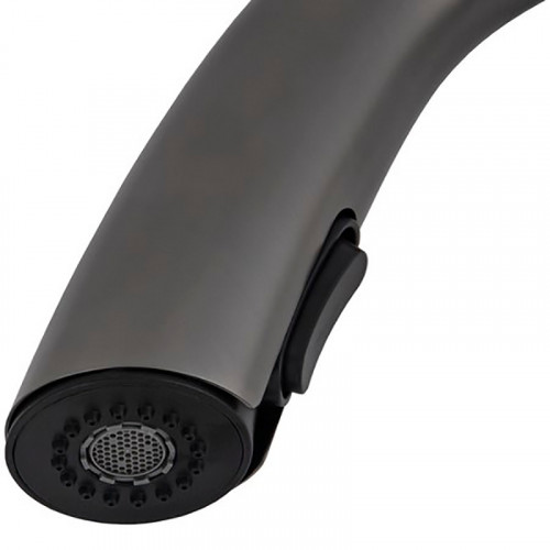 Смеситель для кухни Kaiser Strike 09066-15 Вороненая сталь латунь