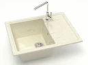 Кухонная мойка Bergg Z150 B150Q002 Бежевая