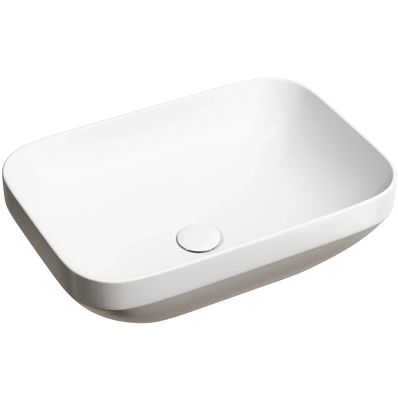 Раковина-чаша Ceramicanova Element 50 CN6055MW Белая матовая фарфор накладная