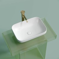 Раковина-чаша Ceramicanova Element 50 CN6055MW Белая матовая фарфор накладная