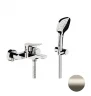 Смеситель для ванны Remer Slash Dot SL02XV цвет Сталь