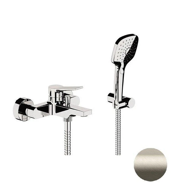 Смеситель для ванны Remer Slash Dot SL02XV цвет Сталь