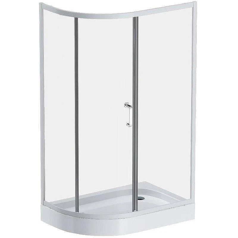 Душевой уголок AM.PM Like Solo Slide 120x80 W83UG-302U120MT профиль Хром матовый стекло прозрачное