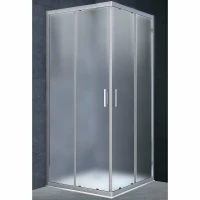 Душевой уголок Vincea Rapid 90x90 VSS-3R80/90MT профиль Хром стекло текстурное
