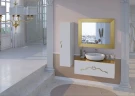 Шкаф пенал Bellezza Римини 35 L 4629504182010 подвесной Белый МДФ / ЛДСП