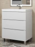 Тумба под раковину Uperwood Tanos 70 291020330 цвет Белый матовый
