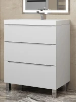 Тумба под раковину Uperwood Tanos 70 291020330 цвет Белый матовый