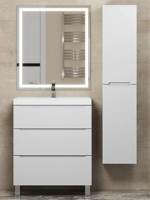 Тумба под раковину Uperwood Tanos 70 291020330 цвет Белый матовый