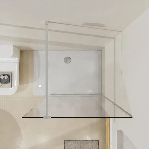 Душевая перегородка Azario Walk-In 120 AZ-251-120-CH-CL профиль Хром стекло прозрачное