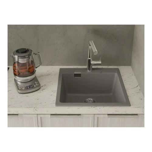 Кухонная мойка Rivelato Raum RM-50 grigio metallizzato цвет Серый металлик